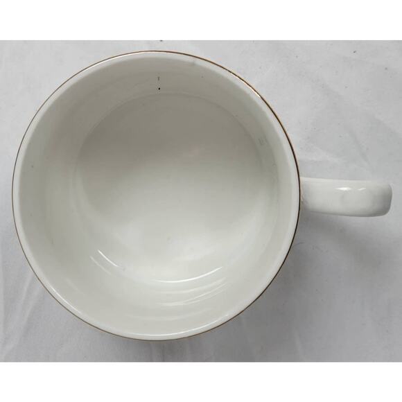 Farberware Fine China Southampton 1992 223K China Mug Pink Rose Floral Paint - Picture 4 of 6